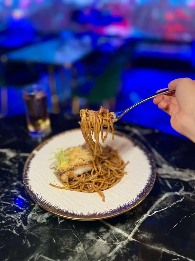 Halibut Fillet Spaghetti