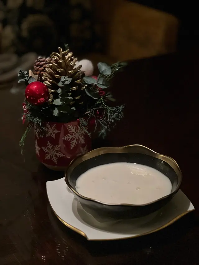 生磨蛋白杏仁茶
