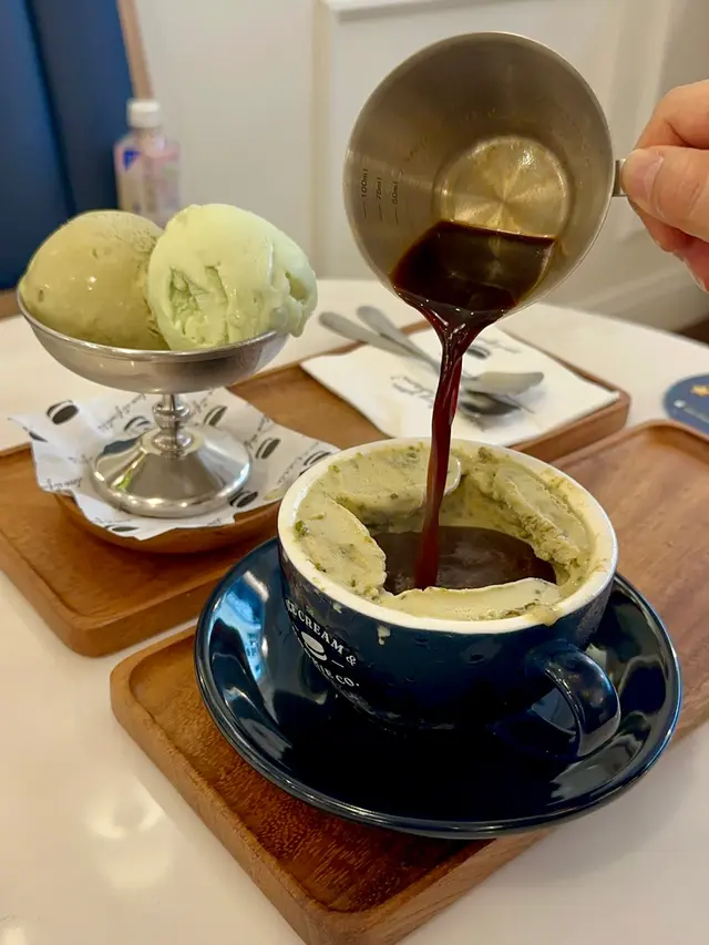 PISTACHIO AFFOGATO