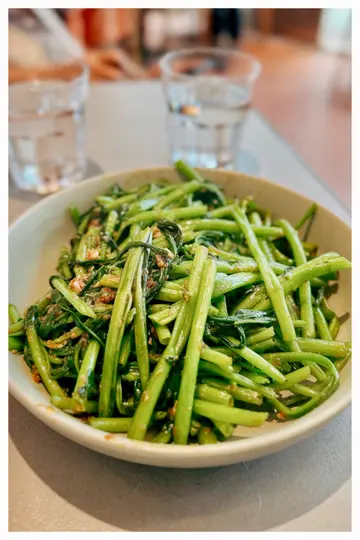 蒜子炒通菜