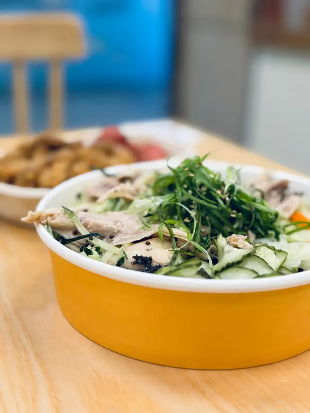 香蔥紫菜手撕雞飯