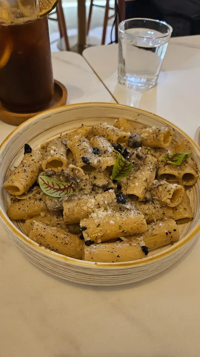Truffle Mushroom Pasta