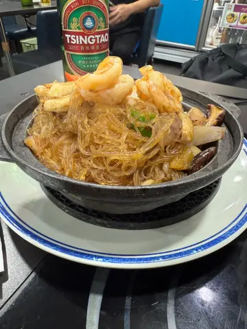 粉絲蝦煲