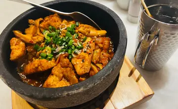 石锅肉酱豆腐  （很咸）