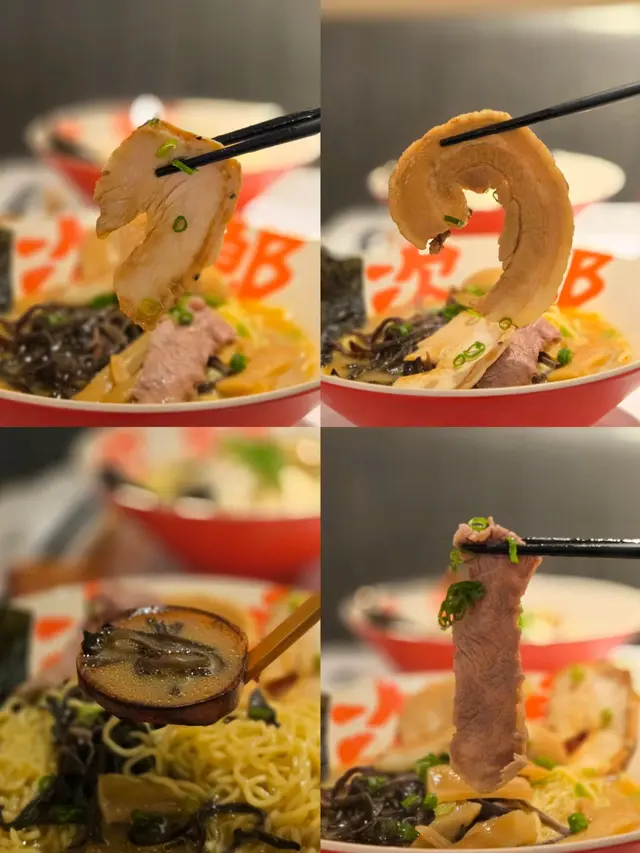 招牌三色醬油湯拉麵 