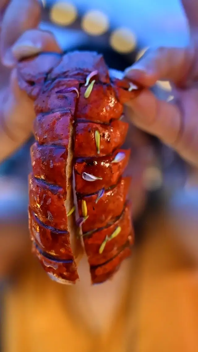 Lobster Pasta with Lobster Tail