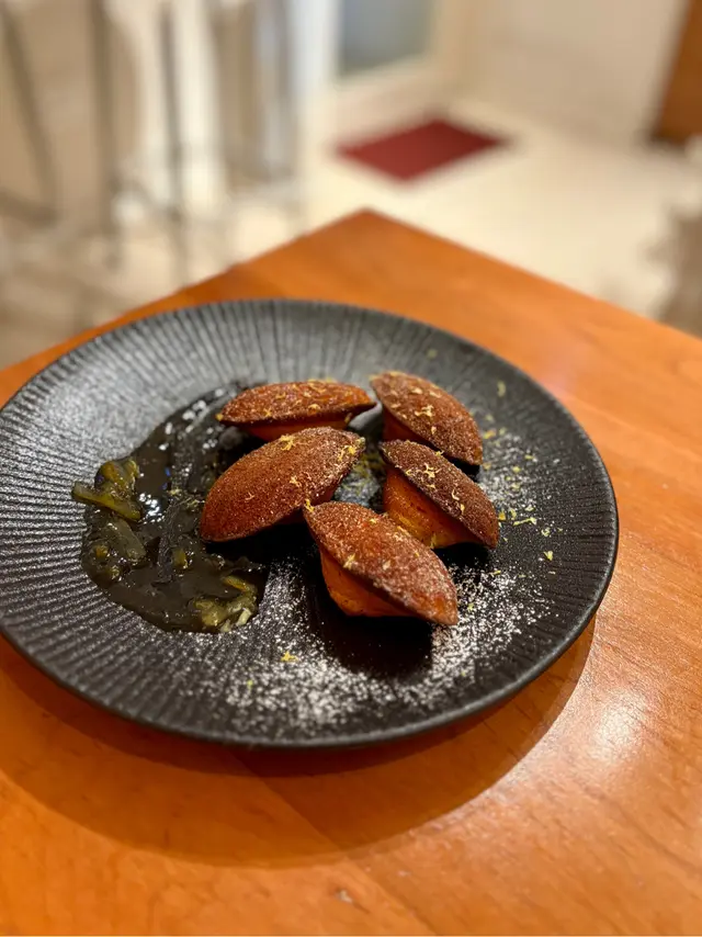 柚子瑪德蓮蛋糕