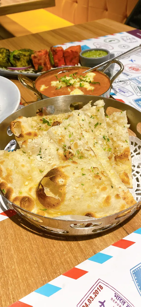 Garlic  Naan