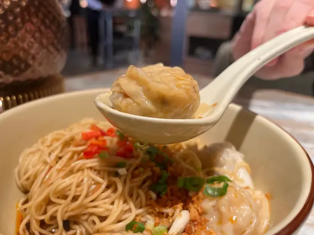 紅油鮮蝦抄手拌麵