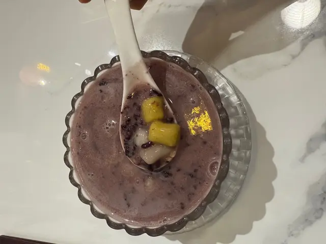 養生紫米露配(芋圓、地瓜圓、小丸子)