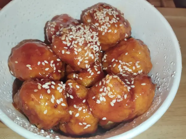 甜辣無骨炸雞