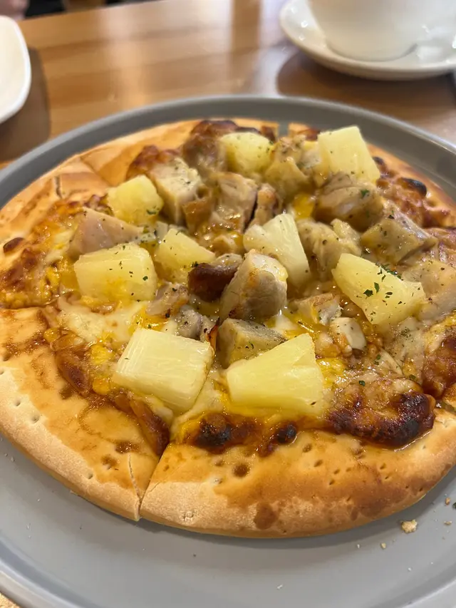 雞肉蘑菇pizza