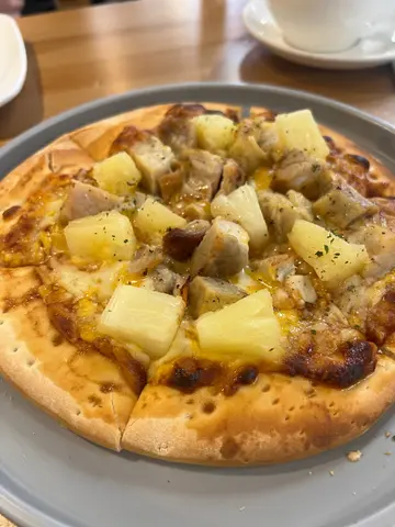 鸡肉蘑菇pizza