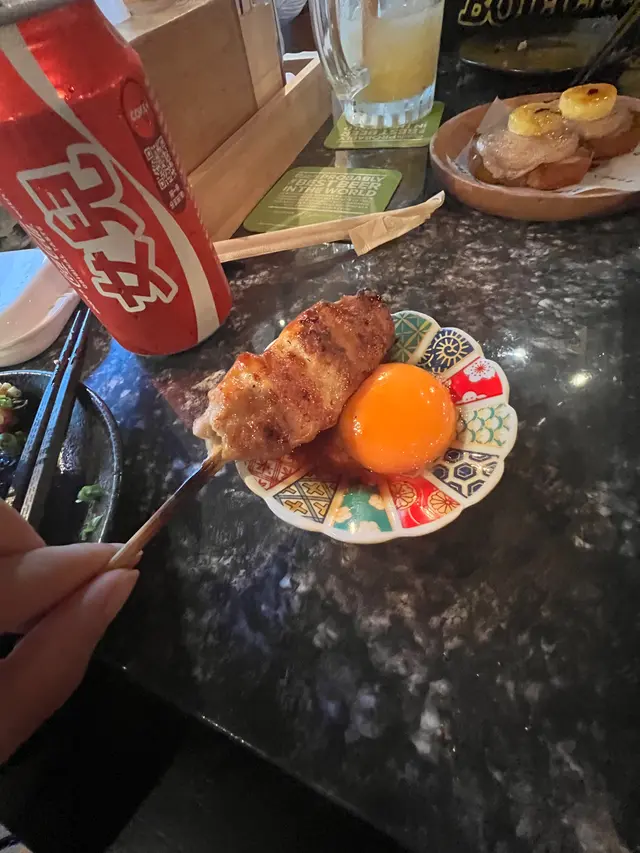 免治雞肉棒(配日本蛋)