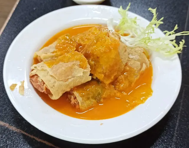 龍蝦湯鮮竹卷
