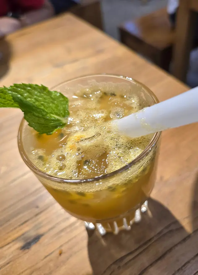 芒果熱情果檸檬茶梳打