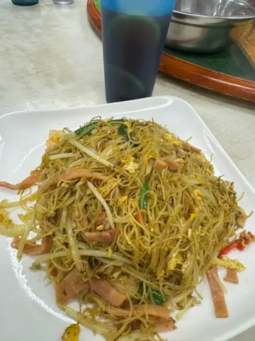 星州炒米+凍檸茶