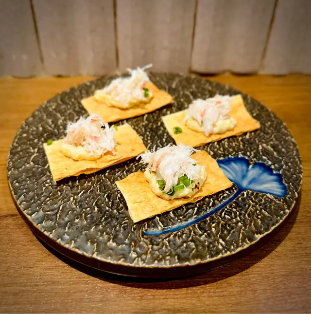 蟹膏豆腐鱈魚乾