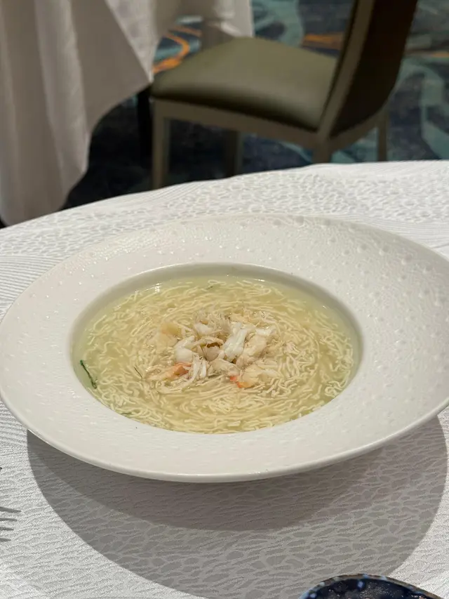 長腳蟹肉文絲豆腐羹