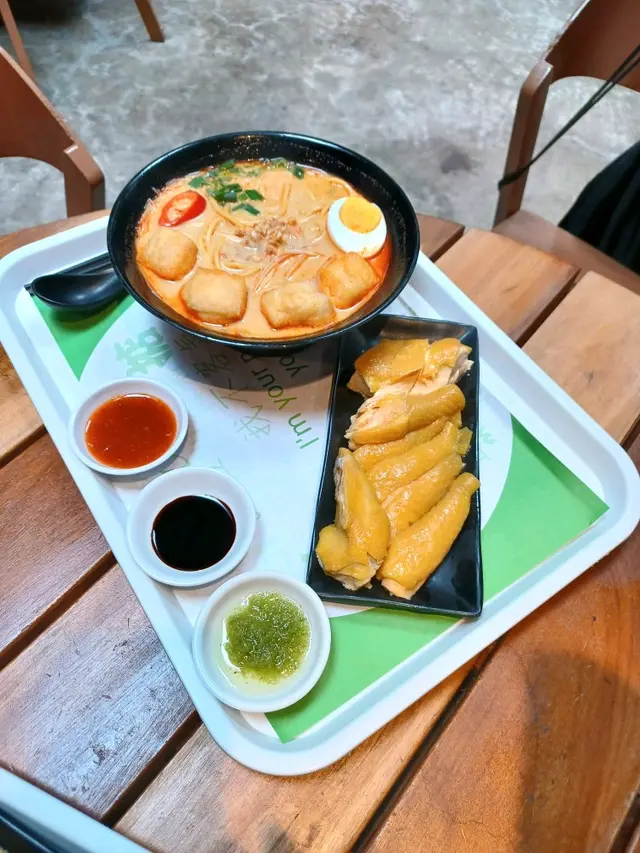 極品去骨海南雞叻沙