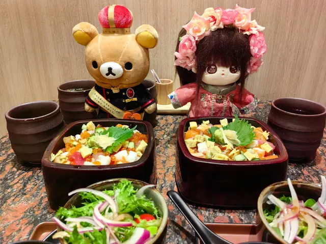 直送魚鮮角切飯定食