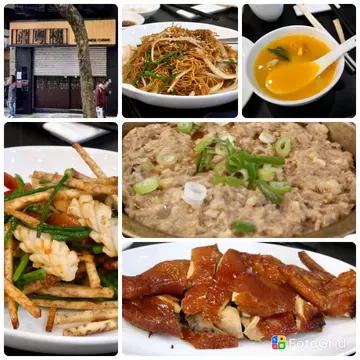 老火湯、銅盤肉餅、炸子雞、招牌小炒和 豉油王炒麵