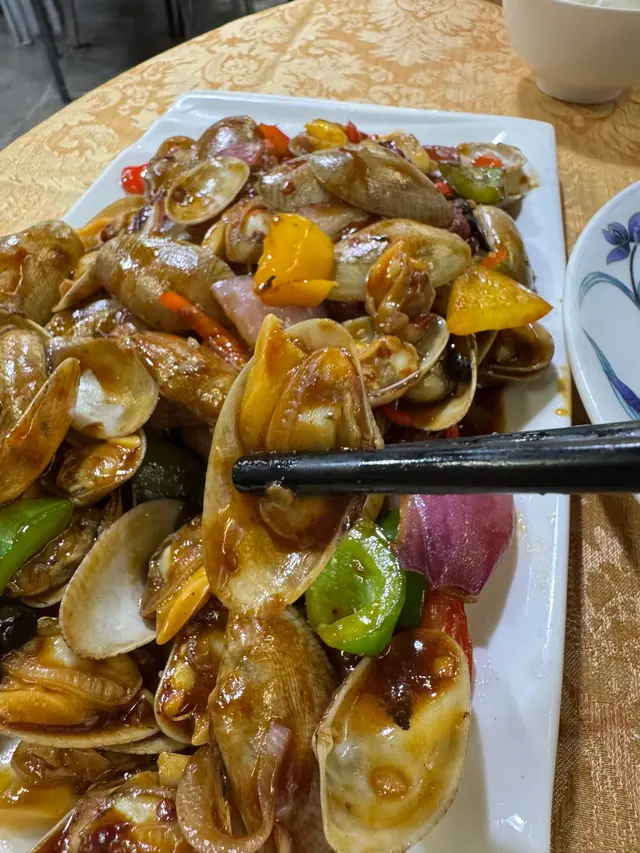 豉椒炒蜆