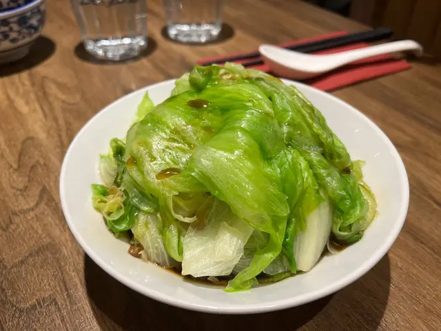 蒜醬青菜(西生菜)