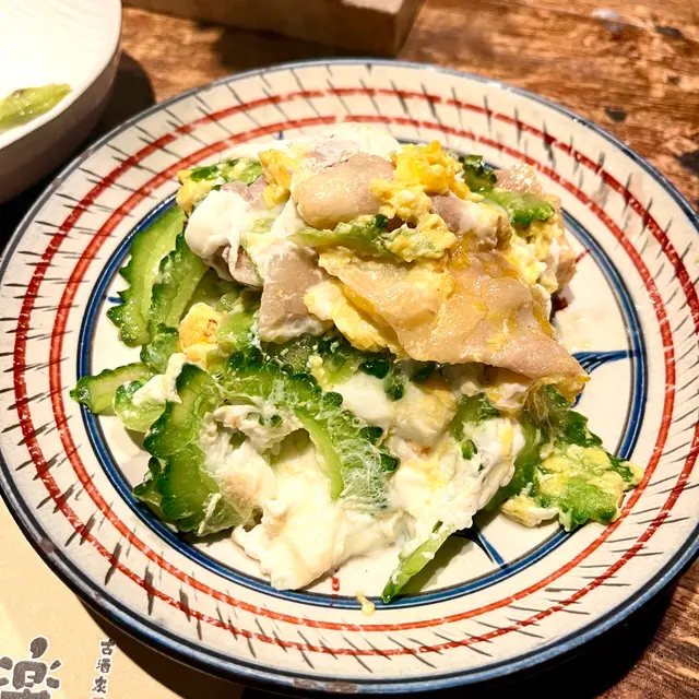 苦瓜炒豬肉