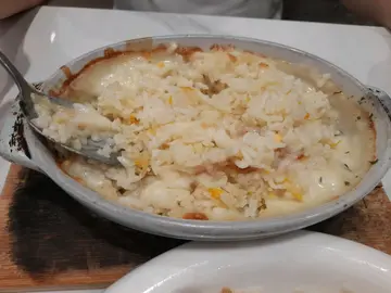 冇菠菜嘅忌廉白汁焗菠菜鱼柳饭