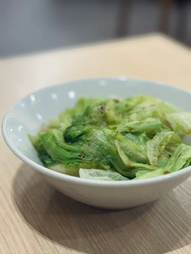 蒜醬青菜