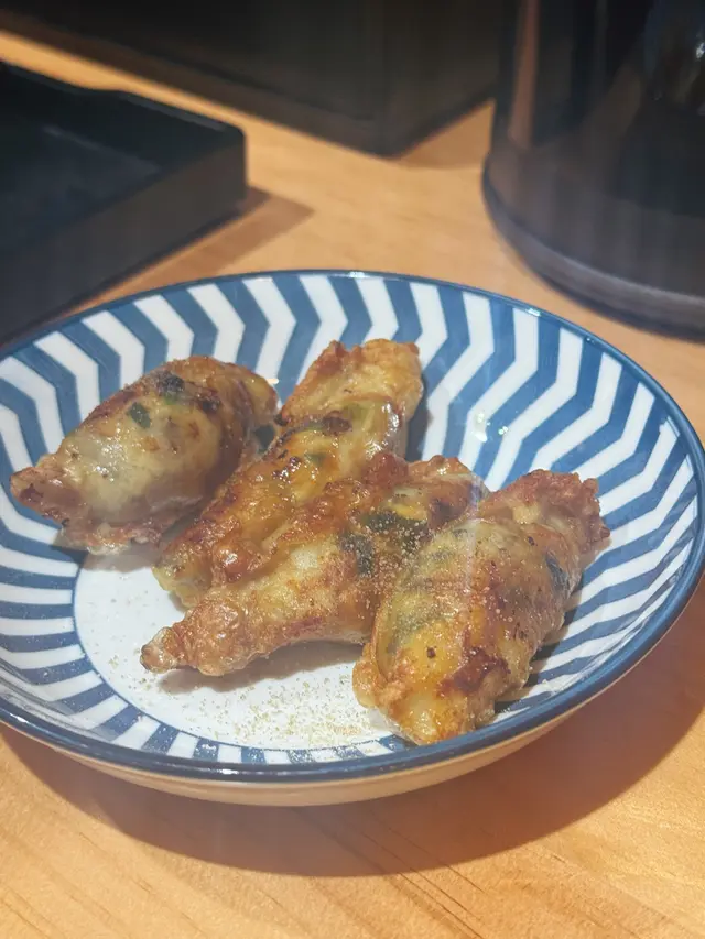 炸雞皮餃子