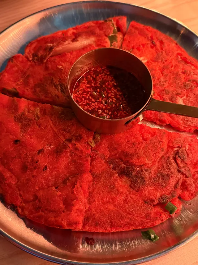 泡菜薄餅