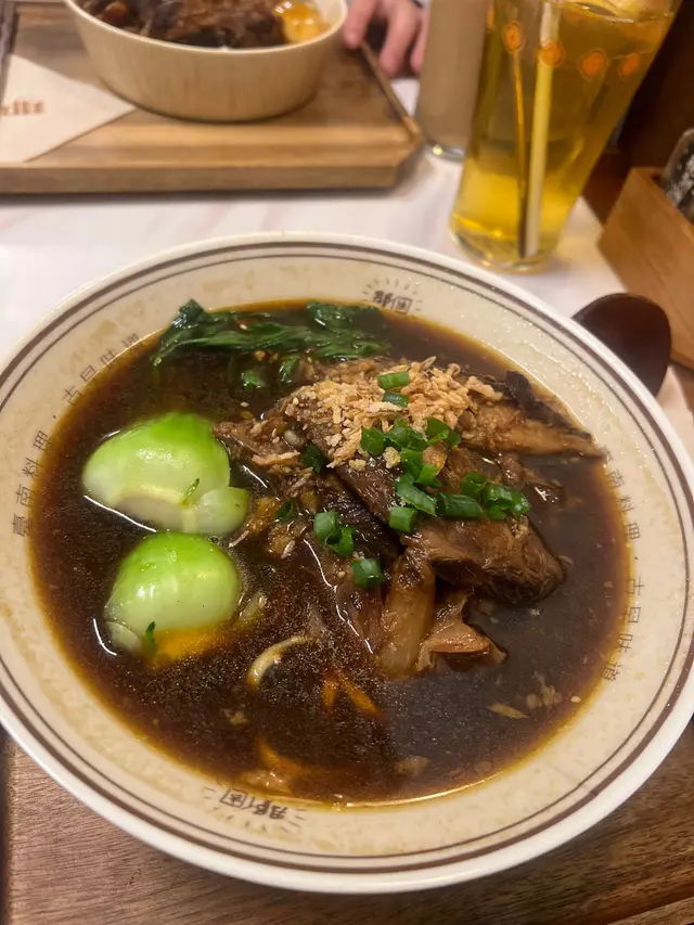玖香啤酒豬軟骨湯麵🍜