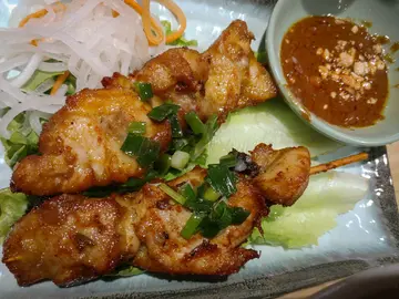 鸡肉串烧