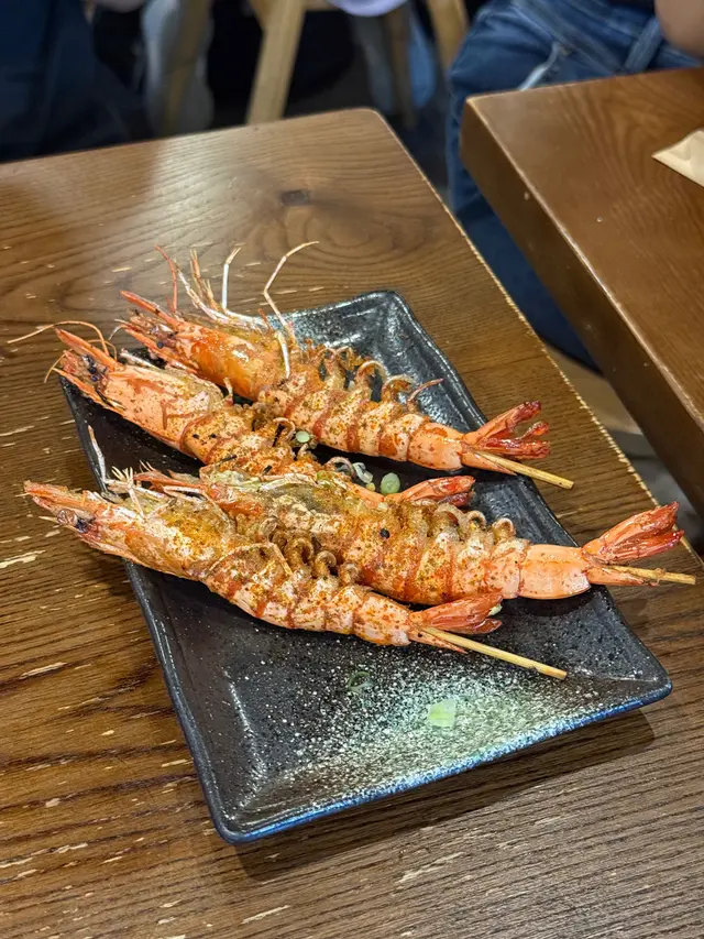 鹽燒海蝦
