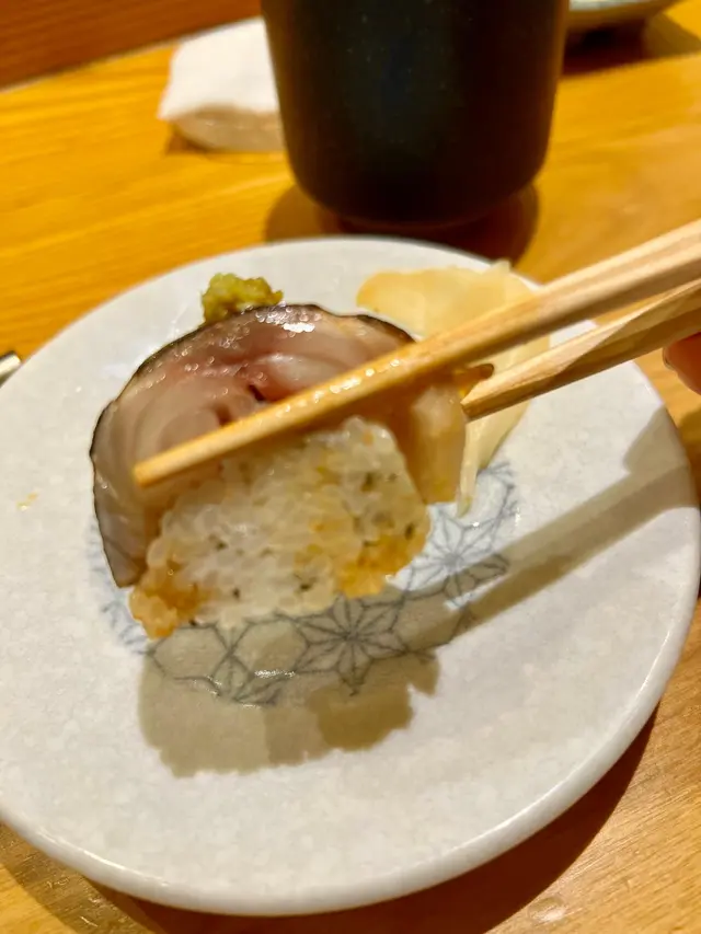 鯖魚雙壓壽司