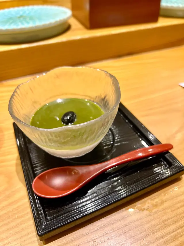 綠茶布甸