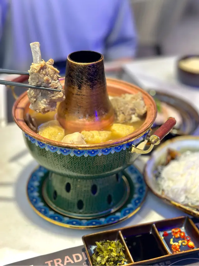 豬肉骨茶小火鍋
