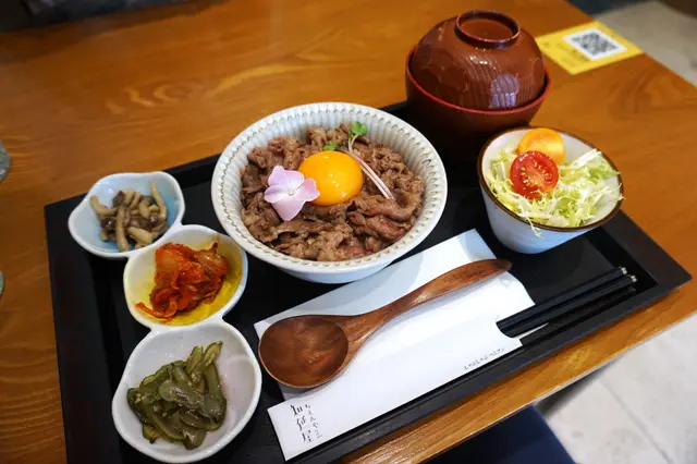 炙燒牛肉丼定食