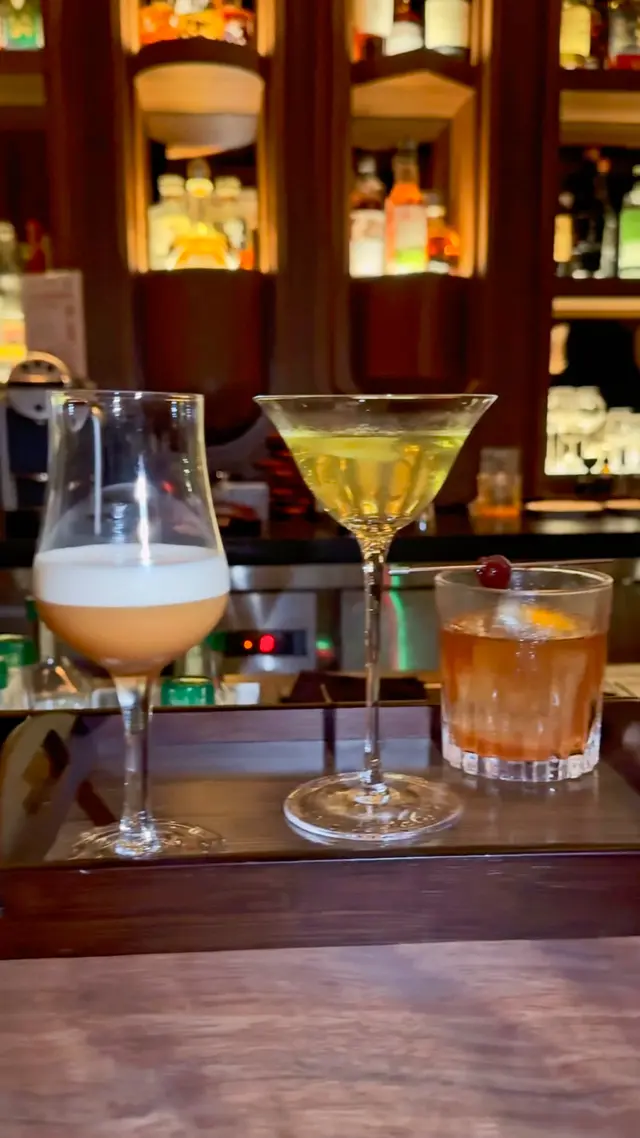 Cocktail Set Menu Trio