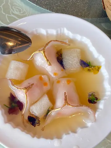 竹笙金鱼饺