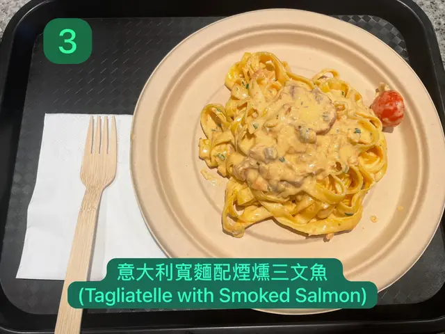 意大利寬麵配煙燻三文魚 (Tagliatelle with Smoked Salmon)