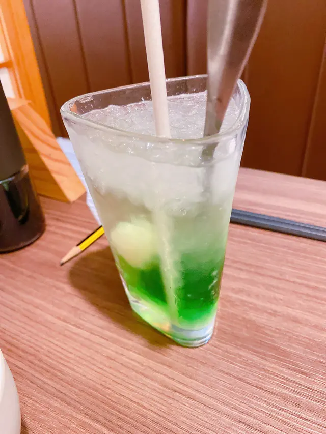 青蘋果荔枝梳打