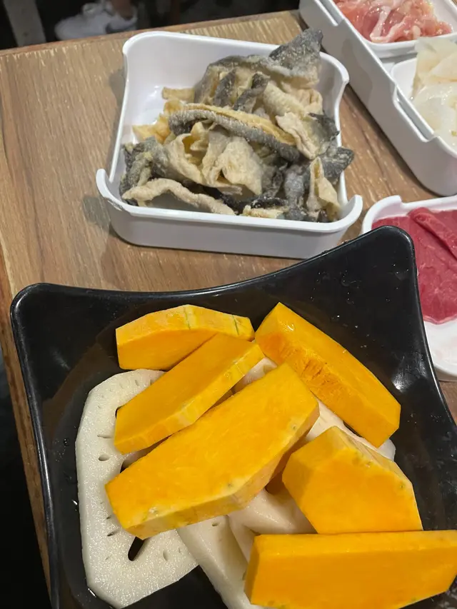 任食蔬菜、魚皮