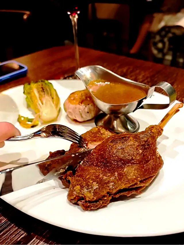 Slow Cooked Confit Leg