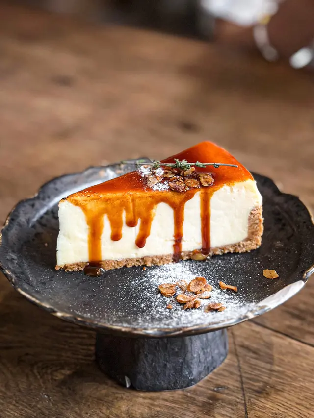 赤味噌焦糖紐約芝士蛋糕