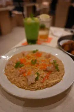 红虾意大利炖饭