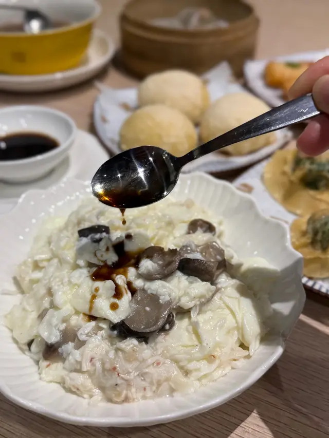 蟹肉大良炒鮮奶