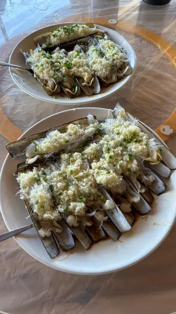 蒜蓉粉丝蒸蛏子